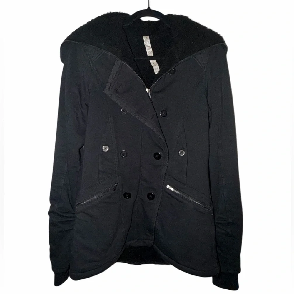 Lululemon Black Cozy Coat 6 - Picture 2 of 15